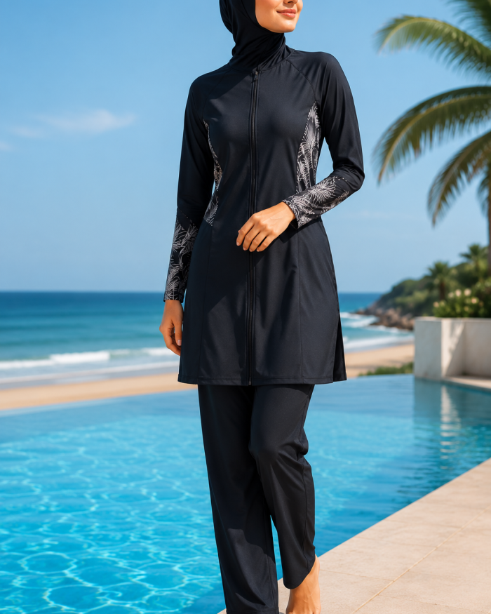 Burkini Long Noir